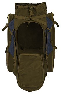 Рюкзак Aquatic Р-82ХС для рыбалки и охоты хаки / синий 82л - фото 4