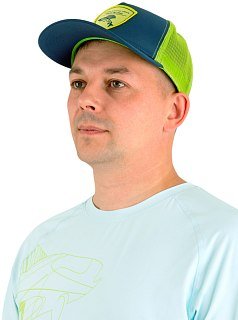 Бейсболка Grayling Argus синий лайм - фото 1