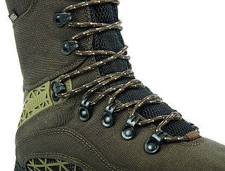 Ботинки Harkila Trapper master GTX 9 dark brown/dark olive  - фото 11