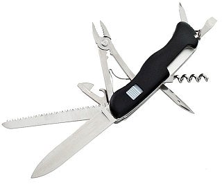 Нож Victorinox Atlas 111мм 16 функций черный - фото 1