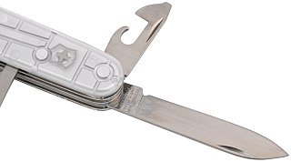 Нож Victorinox 91мм серебристый полупрозрачный - фото 3