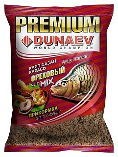 Прикормка Dunaev-Premium 1кг карп-сазан ореховый микс