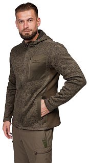 Куртка флисовая King Hunter Arctic hood green - фото 3