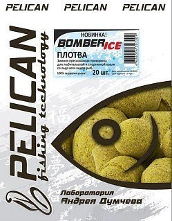 Прикормка Pelican Bomber-ice плотва