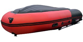 Лодка Хантер 330 Про красно-черный - фото 5