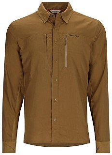 Рубашка Simms Intruder BiComp Fishing Shirt Driftwood 