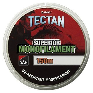 Леска DAM Tectan Superior 150м 0,10м 1,0кг 2,3lb green 