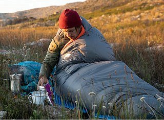 Спальник Naturehike 2019 ULG Mummy goose upgrade blue 700G р.M - фото 2