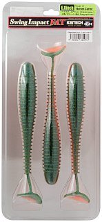 Приманка Keitech виброхвост Swing impact fat 6,8" PAL11 Rotten Carrot - фото 2