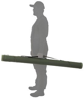 Тубус ХСН для спиннингов без кармана хаки д.90мм 140см - фото 8