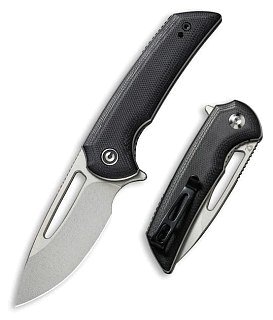Нож Civivi Odium Flipper Knife G10 Handle (2.65" D2 Blade) black  - фото 1