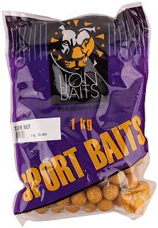 Бойлы Lion Baits Sport tiger nut 20мм 1кг - фото 1