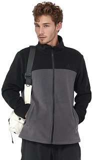 Толстовка Humtto 332 Black-Grey - фото 2