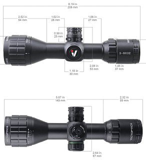 Прицел Vector Optics Cerato 3-9x32 - фото 17