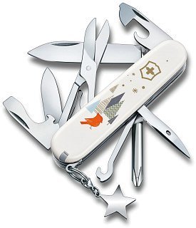 Нож Victorinox Super Tinker 91мм 14 функций белый - фото 1