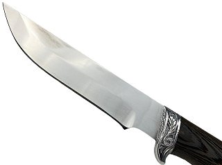 Нож Ладья Осетр НТ-18 Р 65х13 рисунок венге - фото 10