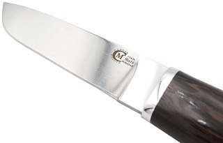Нож ИП СЕМИНА Финский кованая сталь 95x18 венге - фото 5