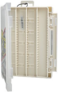 Коробка Meiho Run Gun Case 3010W 205x145x40 белая - фото 2