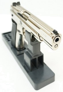 Пистолет Курс-С CZ Z75 СО хром 10ТК охолощенный - фото 6