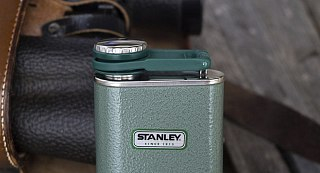 Фляга Stanley Classic 230 мл темно-зеленая - фото 4