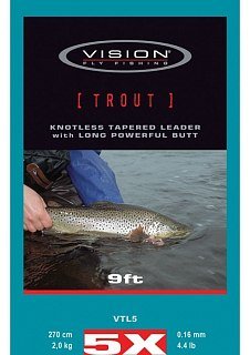 Подлесок Vision Trout leader 5X
