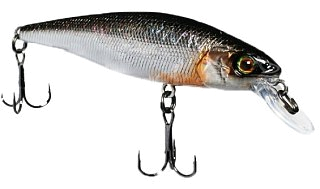 Воблер Jackall Squad Minnow 80 hI silver & black - фото 4