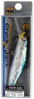 Воблер Pontoon21 Crackjack 78SP-MR 78мм 11гр 1,3-1,7м №005
