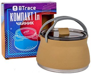 МП Чайник походный BTrace Компакт 1000мл - фото 1
