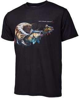 Футболка Savage Gear Cannibal tee black - фото 1