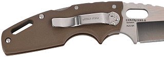 Нож Cold Steel Tuff Lite Plain Dark Earth складной сталь AUS8A - фото 3