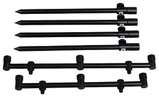 Подставка Prologic Black fire buzz & sticks 3 rods kit - фото 1