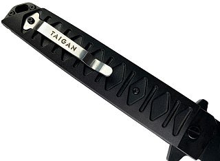 Нож Taigan Kestrel B-Tanto Black 5Cr13Mov - фото 7