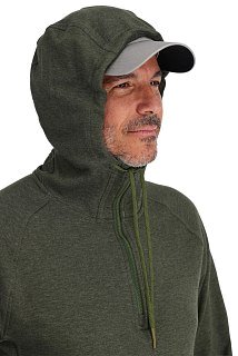 Толстовка Simms Vermilion Riffle Green Heather  - фото 5