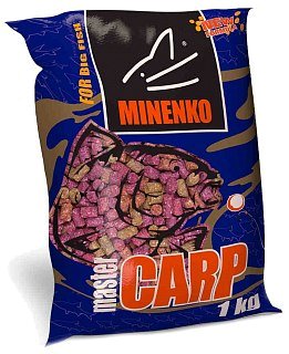 Пеллетс MINENKO Master carp fruit mix 10мм - фото 1