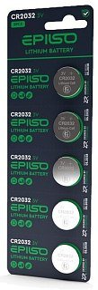 Элементы питания Epilso CR2032 5BC 3V