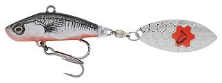 Тейл-спиннер Savage Gear 3D Sticklebait Tailspin 6.5см 9гр Black Red