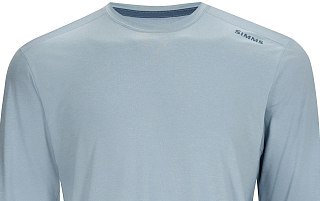 Термофутболка Simms SolarFlex Crew Steel Blue Heather  - фото 2