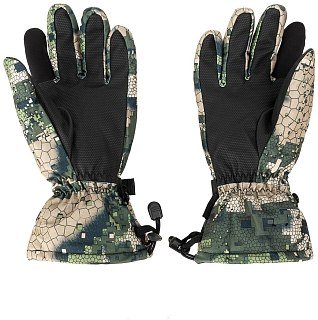 Перчатки Nisus Hunter утепленные серый спектр - фото 2