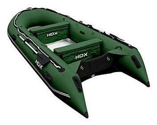 Лодка HDX Oxygen 390 AL надувная зеленая
