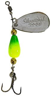 Блесна Daiwa Silver creek spinner 6гр four-leaf - фото 1