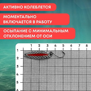 Блесна Riverzone Tadpole 2,5гр 32мм silver - фото 3
