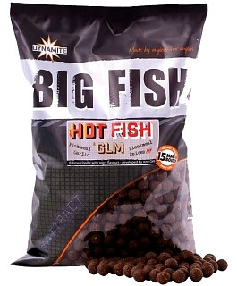 Бойлы Dynamite Baits  Hot Fish GLM 15мм 1,8кг