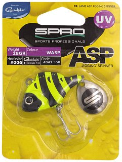 Тейл-спиннер SPRO ASP spinner UV wasp 28гр