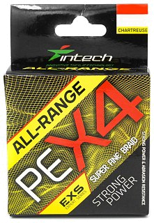 Шнур Intech All-Range PE X-4 150м PE 2,0/0,23мм 22lb 10кг - фото 1