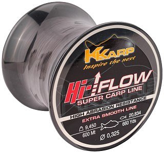 Леска K-karp hi-flow 600м 0,325мм
