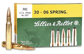 Патрон 30-06Sprg Sellier&Bellot 8,0 FMJ 1/20