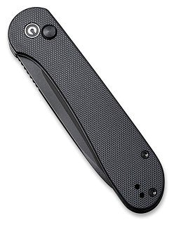Нож Civivi Elementum Button Lock Knife G10 Handle (3.47" 14C28N Blade) black  - фото 5
