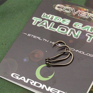 Крючки Gardner Covert wide gape talon tip barbed №2 - фото 3