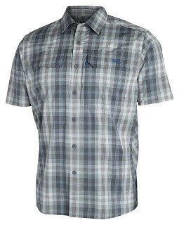 Рубашка Sitka Globetrotter Shirt SS Shadow Plaid  - фото 1