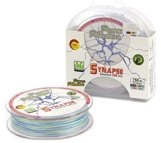 Шнур Power Phantom Synapse PE 150м multicolor 1.0 11,3кг 0,16мм